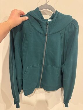 Lululemon Scuba Oversized Full-Zip Hoodie in Storm Teal XL/XXL
